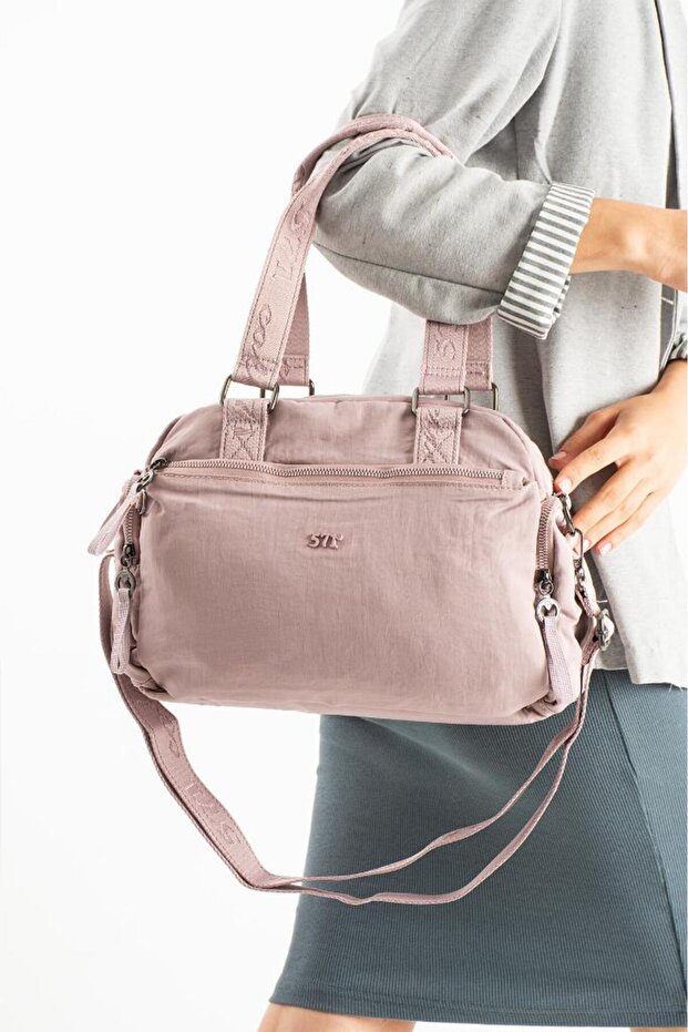 Women's Shoulder Bag Crossbody Messenger Bag 25*32 cm Lined Inside Lightweight Polyamide Fabric