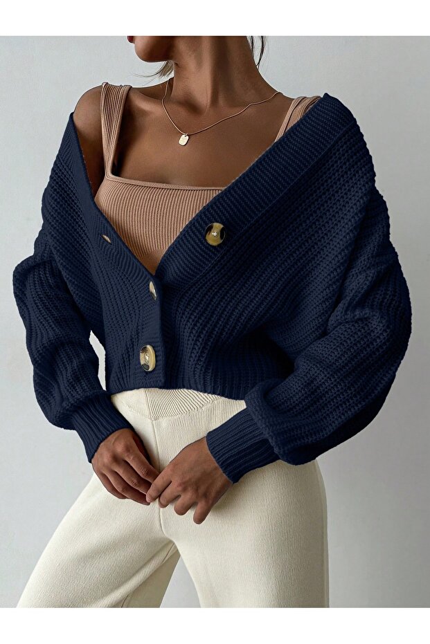 úpletový kardigan - 4