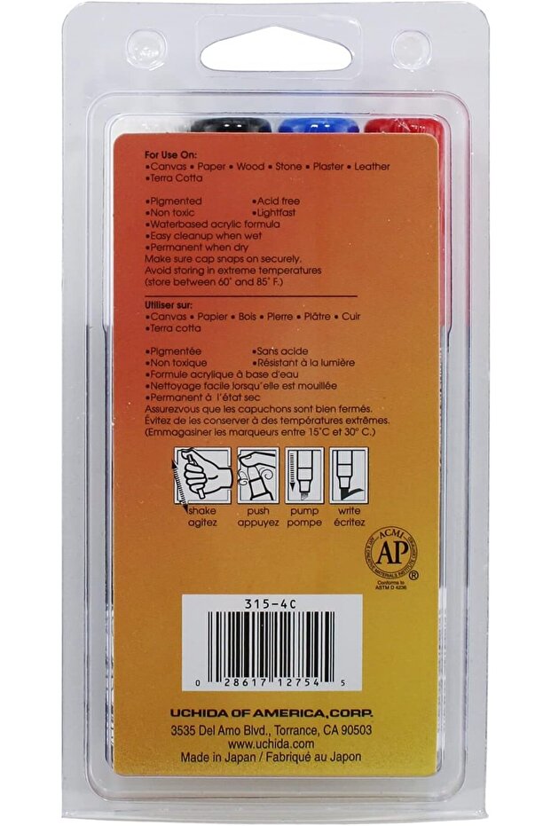 قلم طلاء ديكو كولور، ألوان أساسية - 2