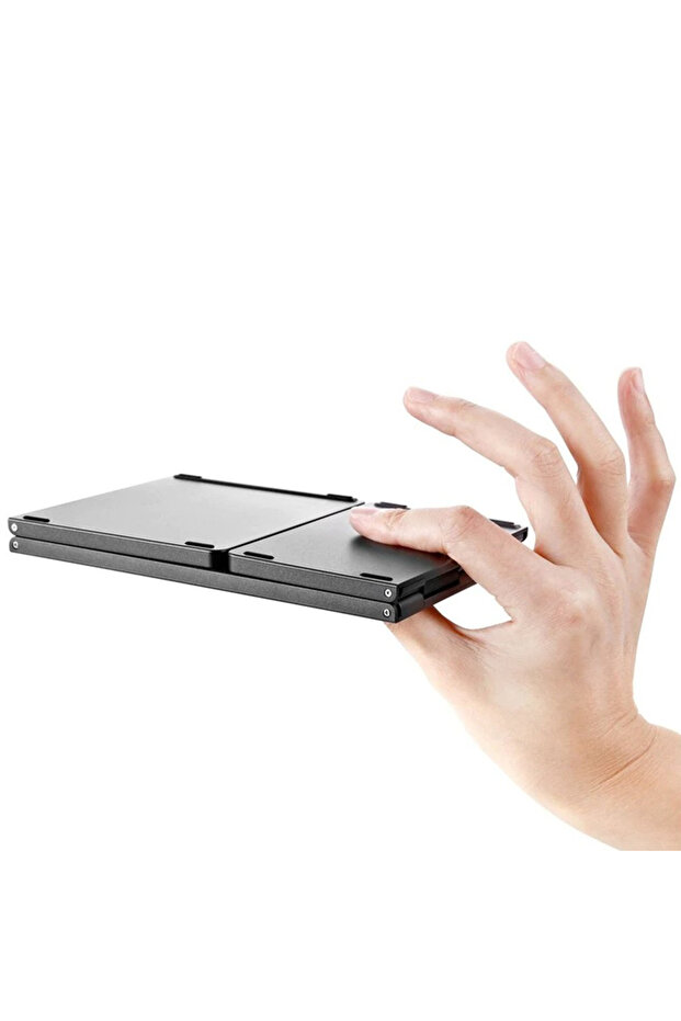 Bluetooth Universal Foldable Keyboard - Black - 7