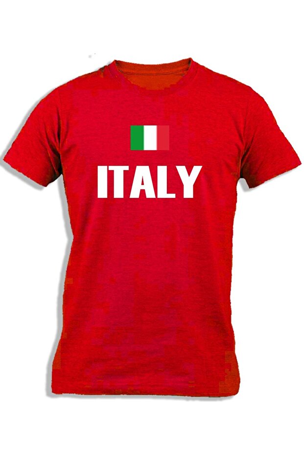 ITALY WITH FLAG