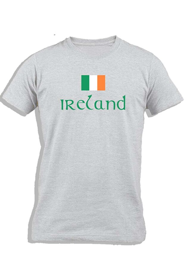 IRELAND WITH FLAG