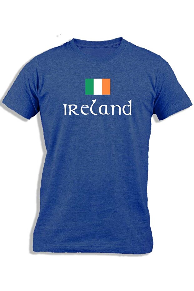 IRELAND WITH FLAG