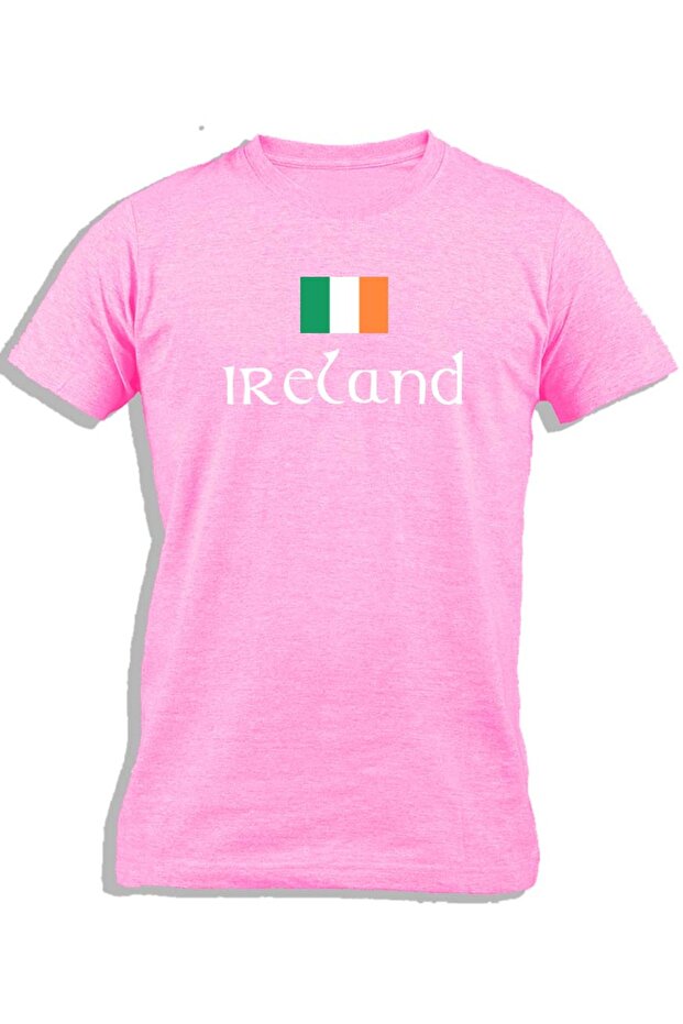 IRELAND WITH FLAG
