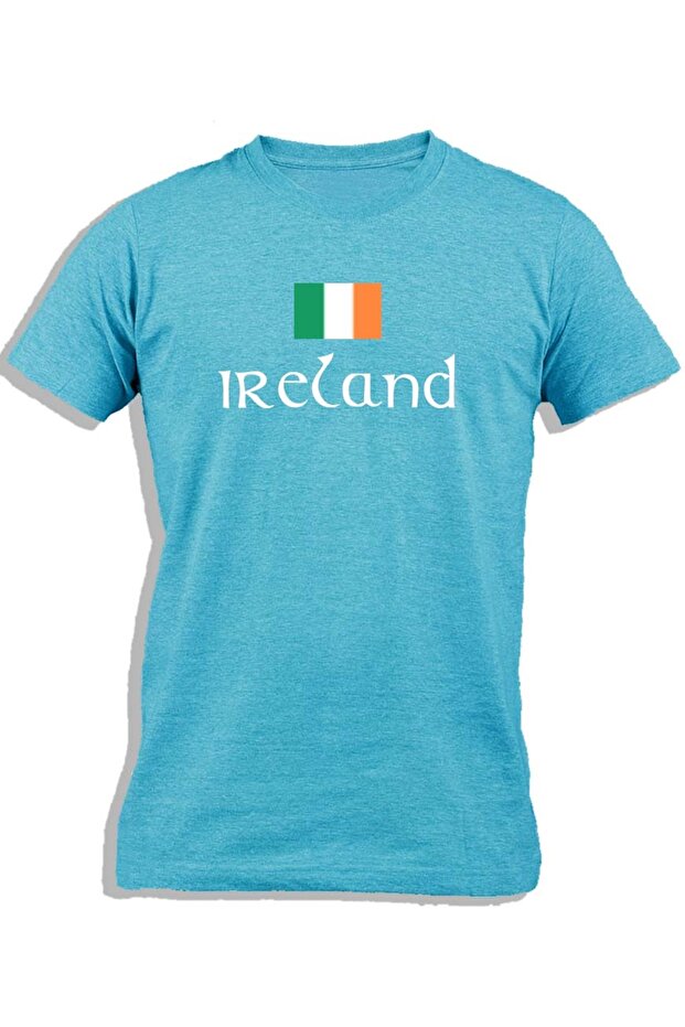 IRELAND WITH FLAG