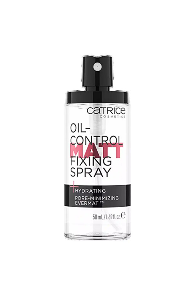 16H Long Lasting Oil Control Matt Fixing Spray Hydrating Pore Minimizing Evermat- 50ml