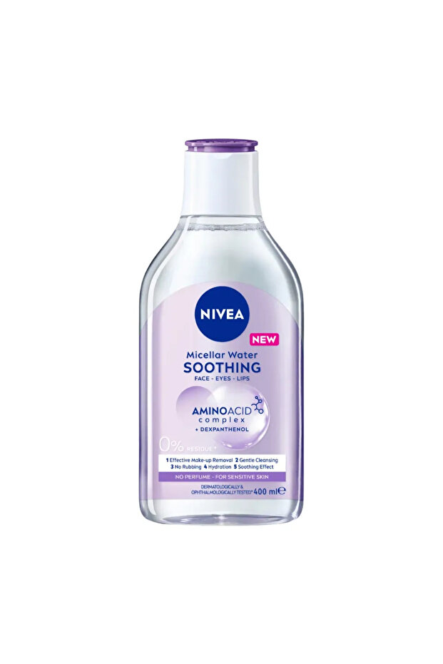 Soothing Micellar Water For Face, Eyes And Lips- 400ml