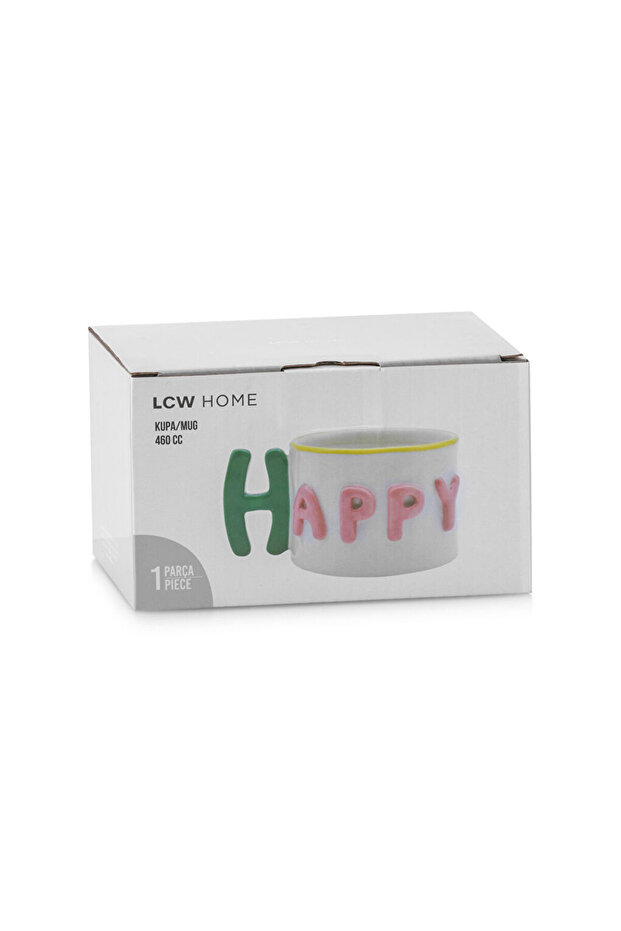 Sparkling Choices from Shining Store |   Lettering Embossed Ceramic Mug 460 ml - 4