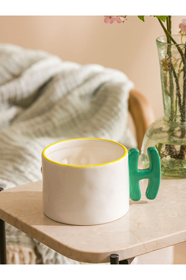 Sparkling Choices from Shining Store |   Lettering Embossed Ceramic Mug 460 ml - 2