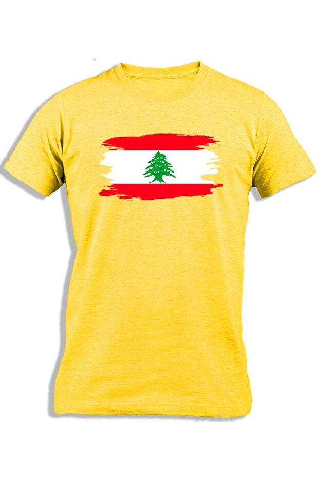 LEBANON PAINTED FLAG