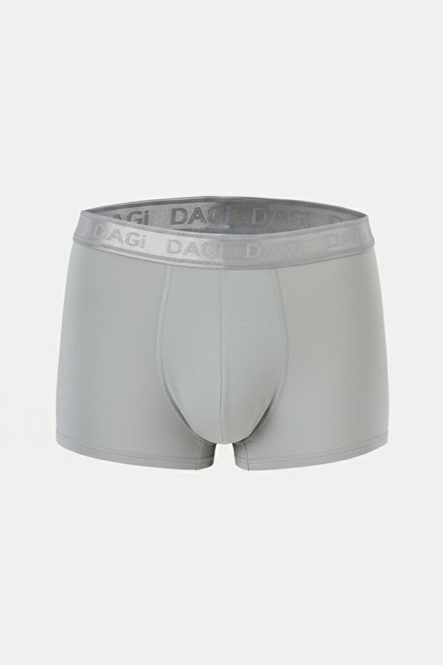 Mavi 3'lü Desenli Micro Modal Boxer - 5