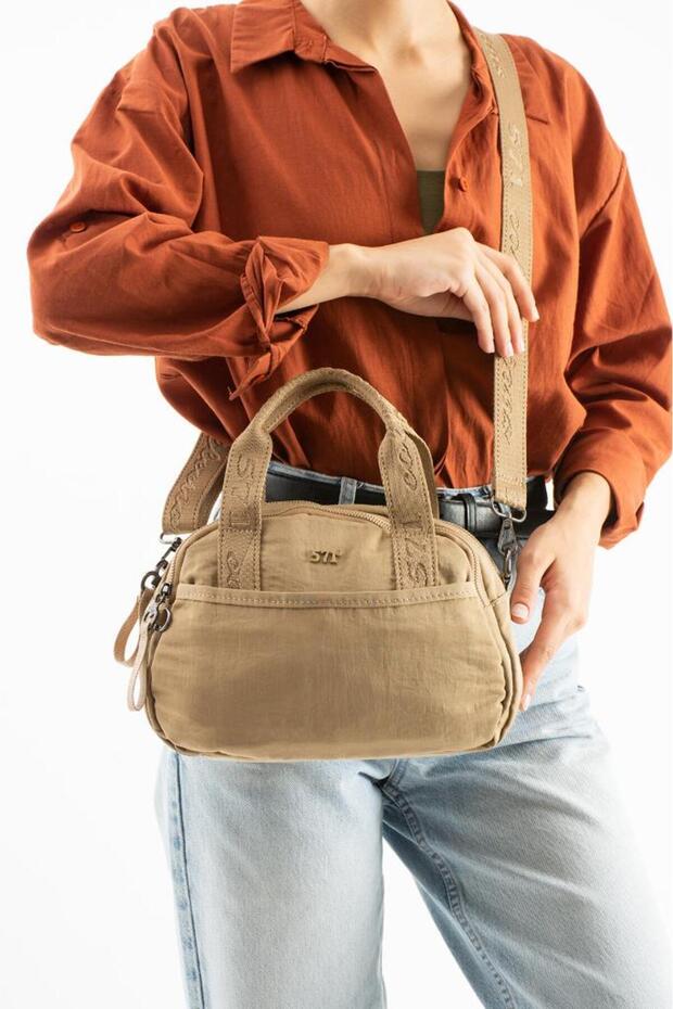 Women's Shoulder Bag Hand-Held Crossbody Messenger Bag 20*27 cm Lined Lightweight Fabric