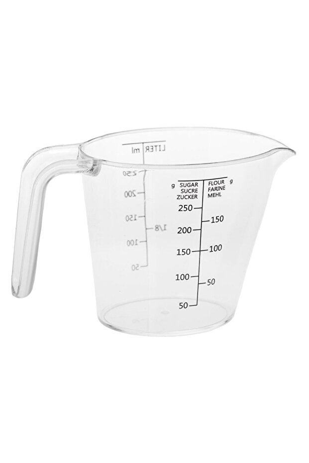 Transparent Plastic Measuring Cup 250ml - 2