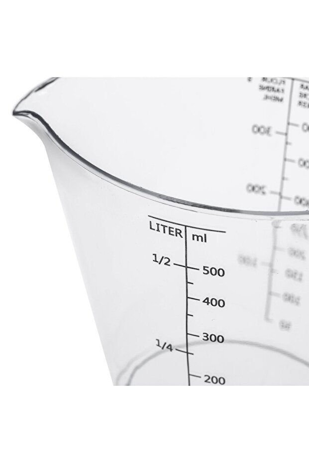 Transparent Plastic Measuring Cup 500ml - 2