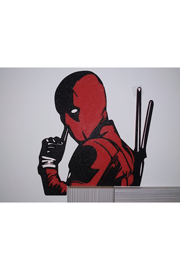 Deadpool Temalı Kapı Köşe Dekoru - 2