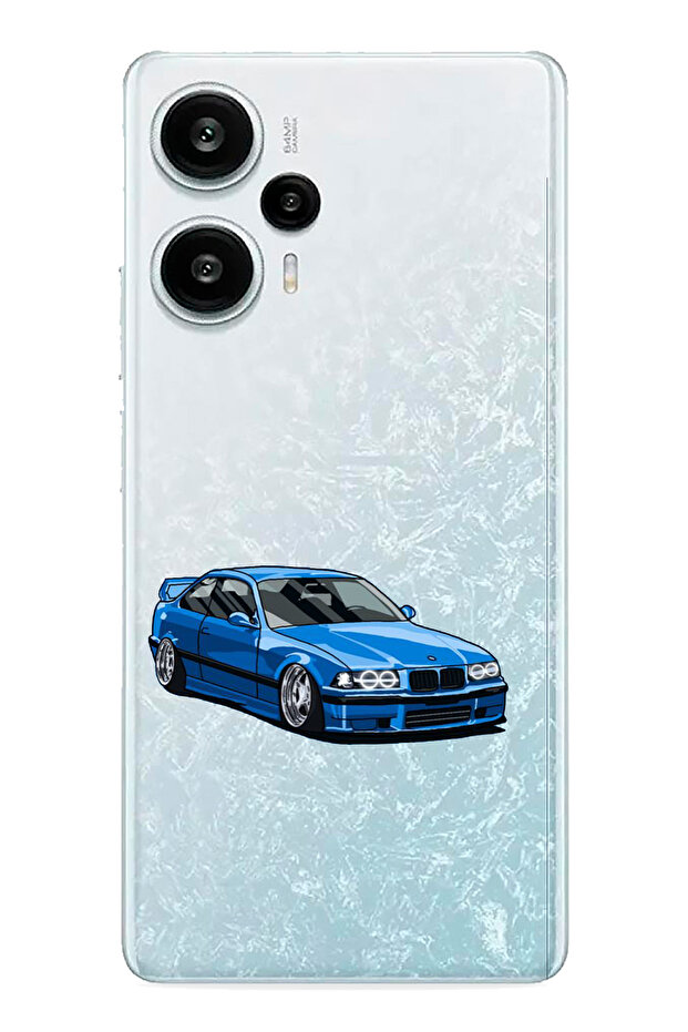 حافظة سيليكون مطبوعة بتصميم E36 M3 متوافقة مع POCO F5 - 1