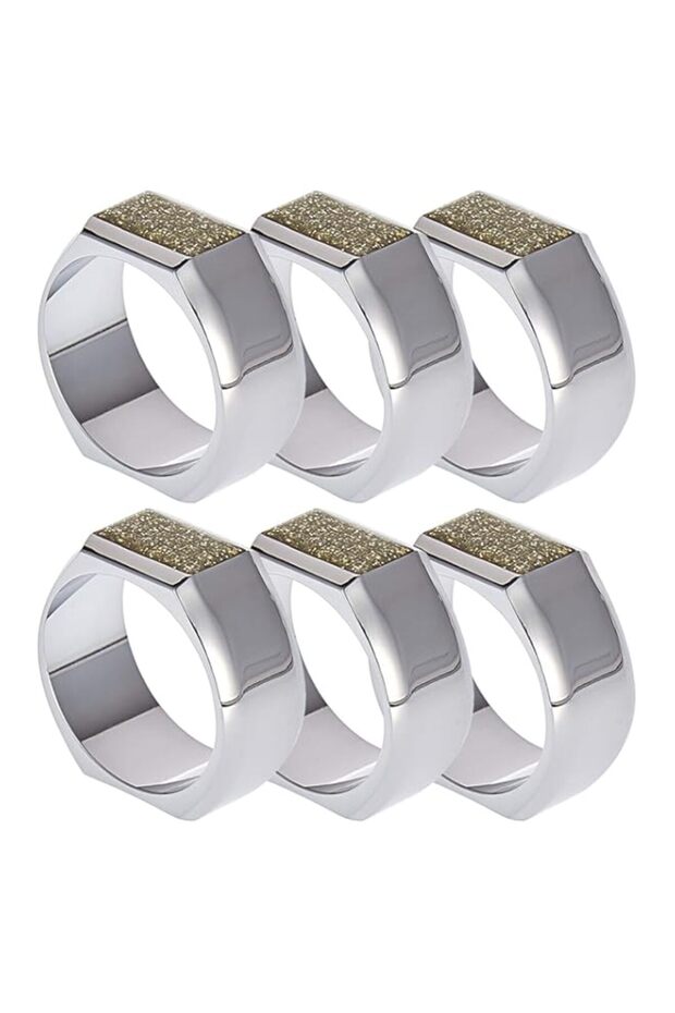 Linkage Glitter C6 Napking Rings
