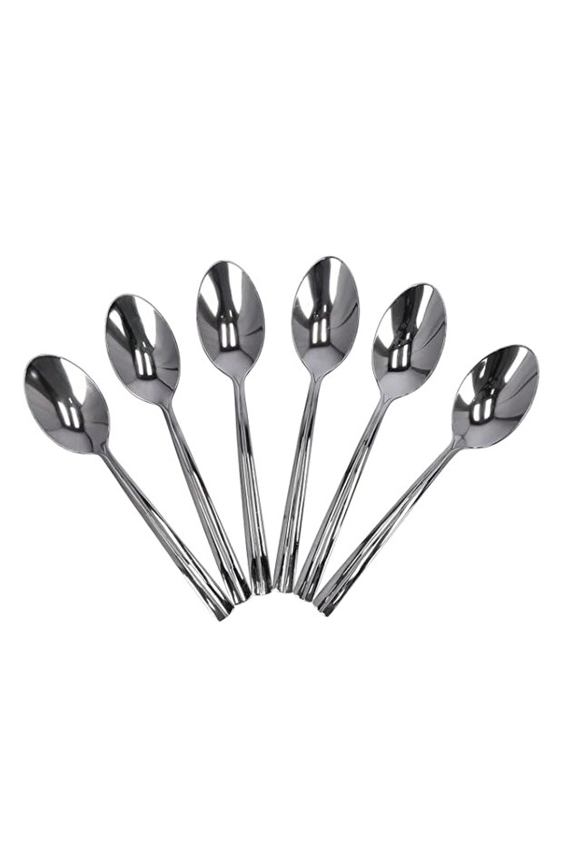 Delcasa 6Pc Stainless Steel Table Spoon