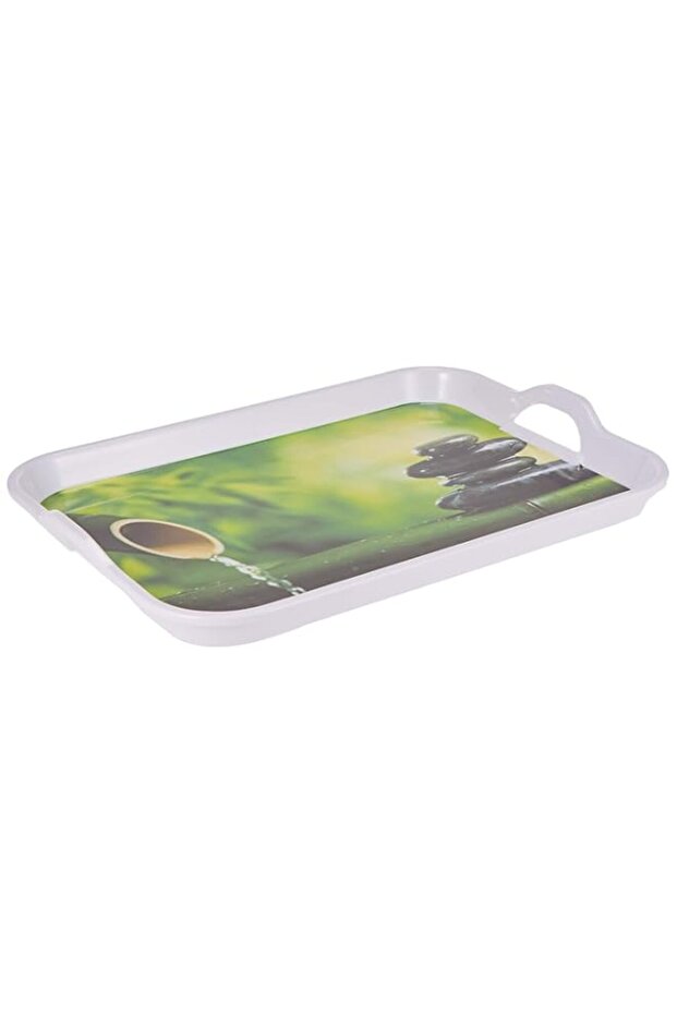 Flamingo Handle Tray, Multi-Colour, 17.5 Inches, FL9078Mw - 1