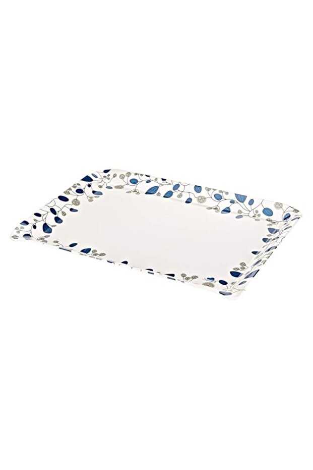 Servewell decor tray - white