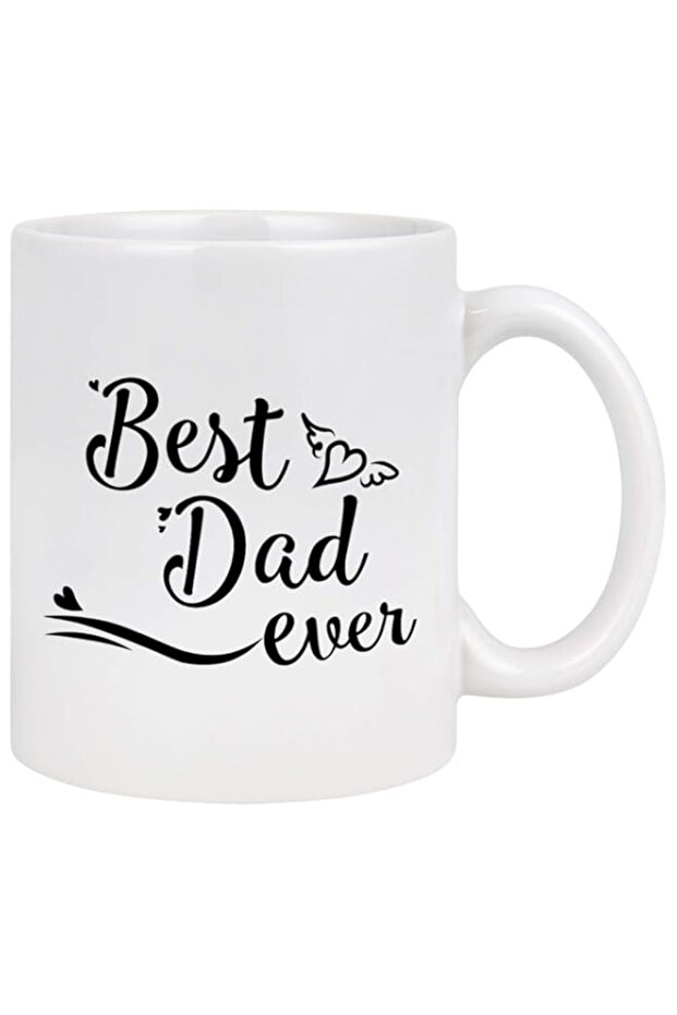 YHRJWN Best Dad Ever Coffee Mug and Best Mom Ever Coffee Mug