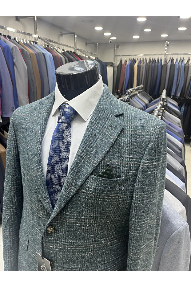 سترة شتوية رجالية من الصوف - 5