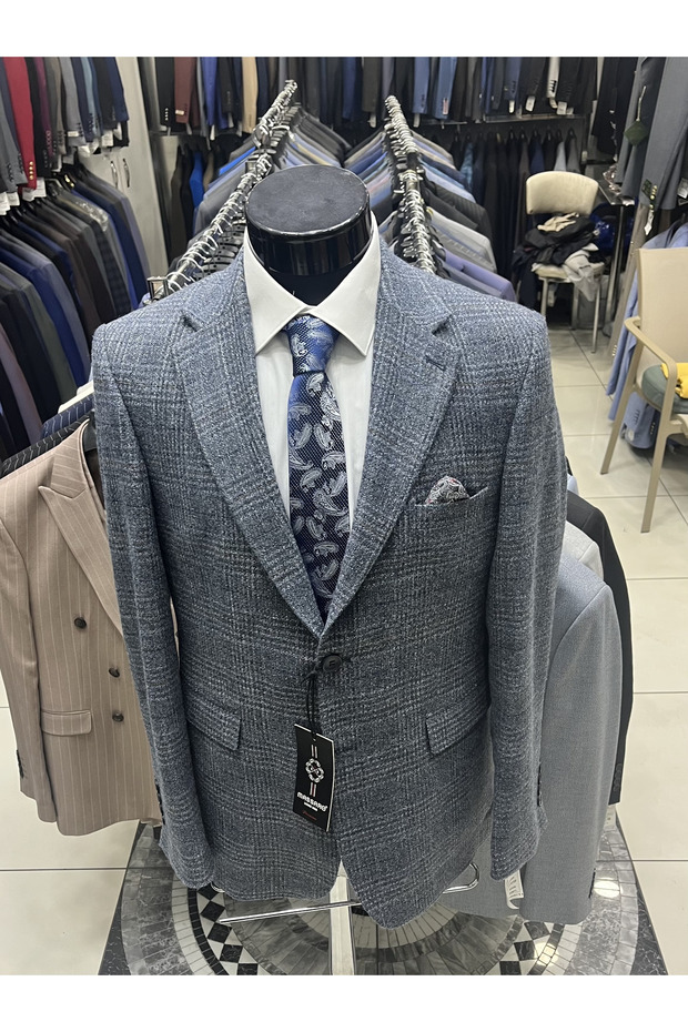 سترة شتوية رجالية من الصوف - 5