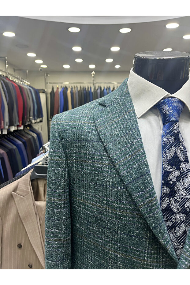 سترة شتوية رجالية من الصوف - 2