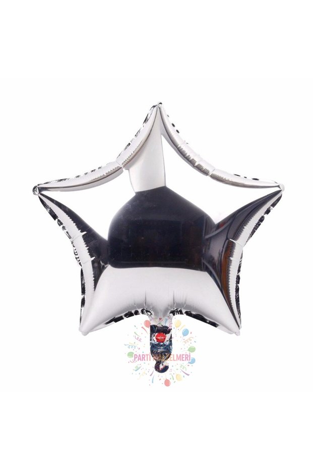 Silver Color Star Foil Balloon