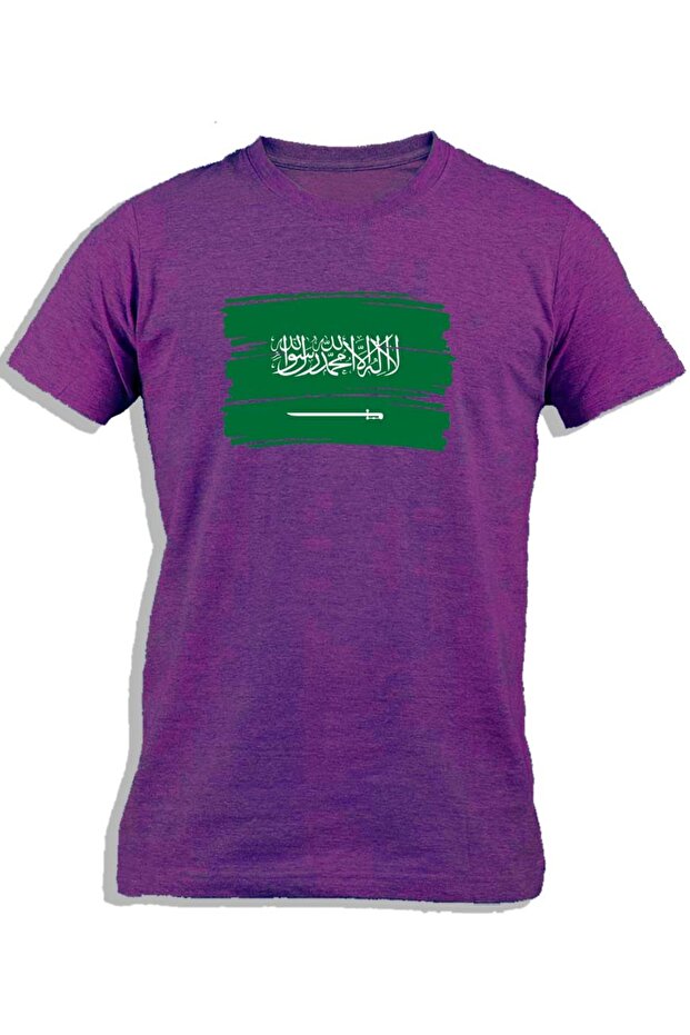 SAUDI ARABIA PAINTED FLAG