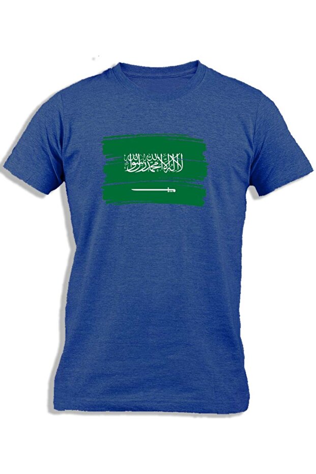 SAUDI ARABIA PAINTED FLAG