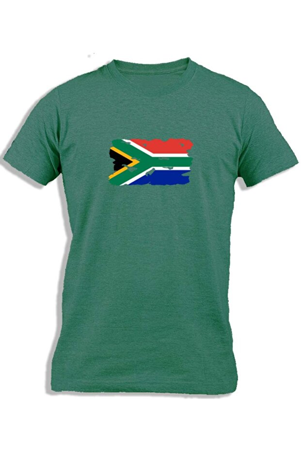 SOUTH AFRICAN FLAG BURN