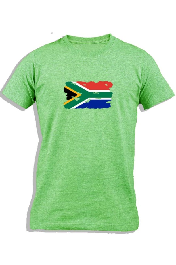 SOUTH AFRICAN FLAG BURN