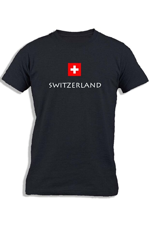 SWITZERLAND WITH FLAG