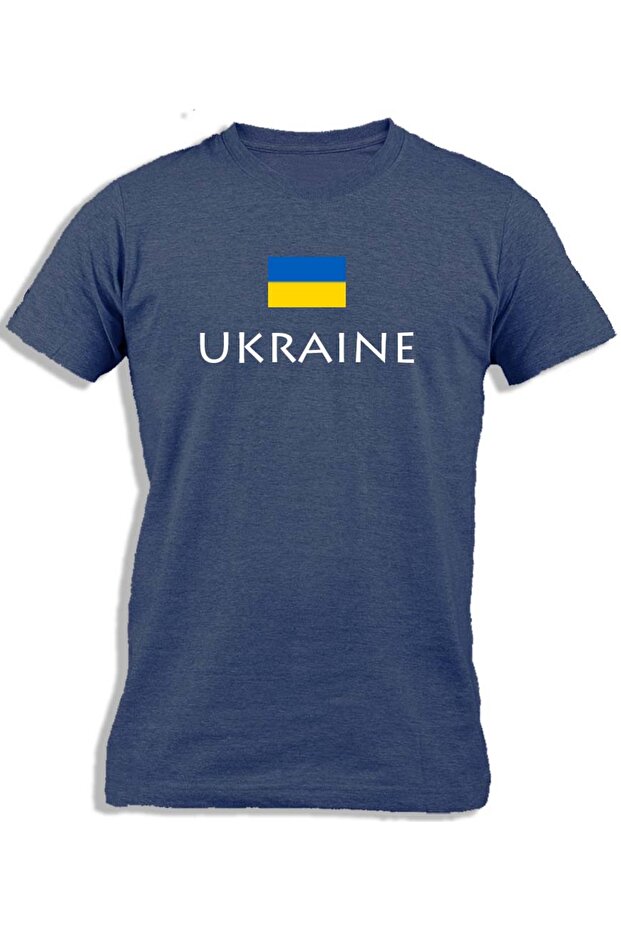 UKRAINE WITH FLAG