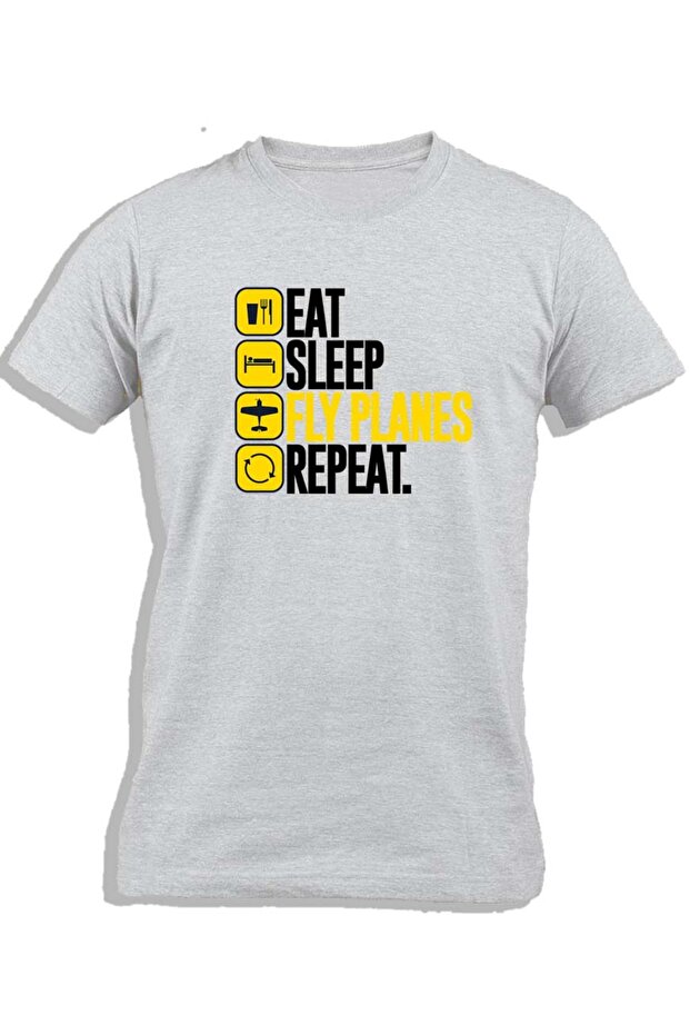 EAT SLEEP FLY AIRPLANES REPEAT