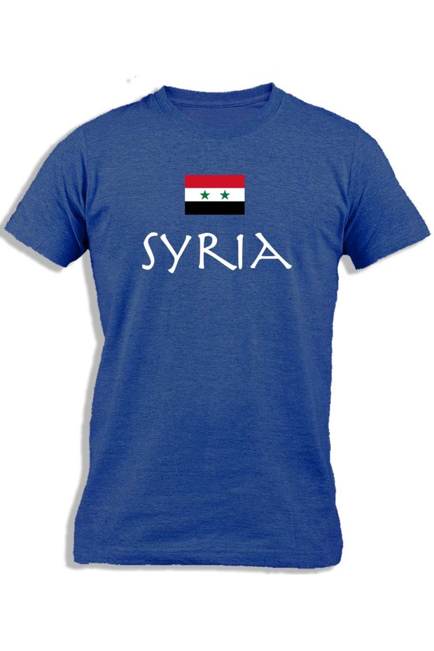 SYRIA WITH FLAG - 1