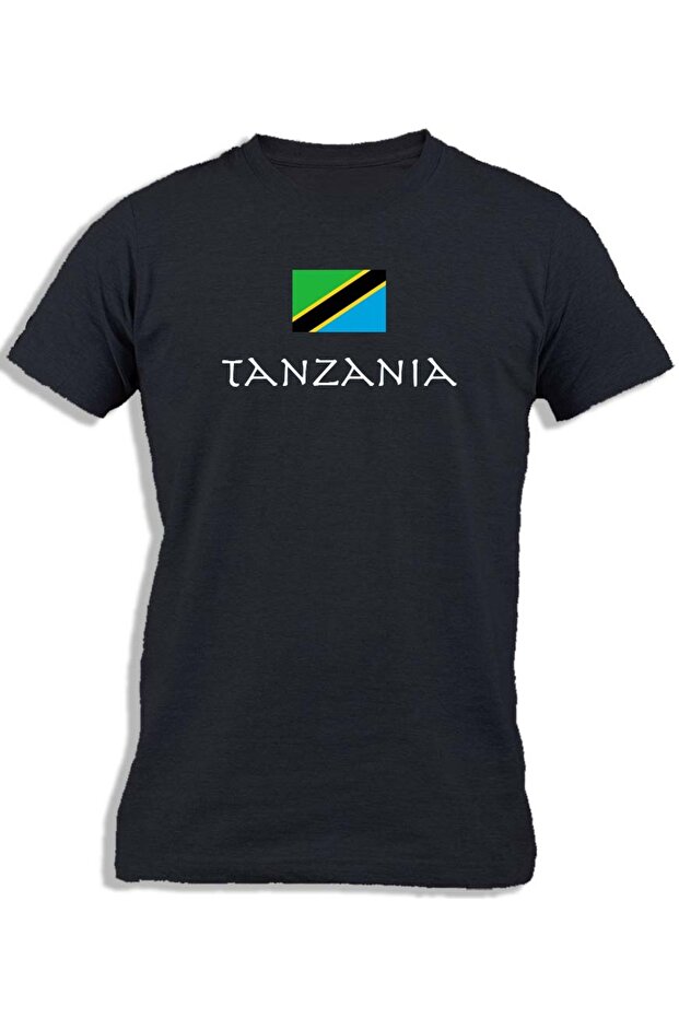 TANZANIA WITH FLAG