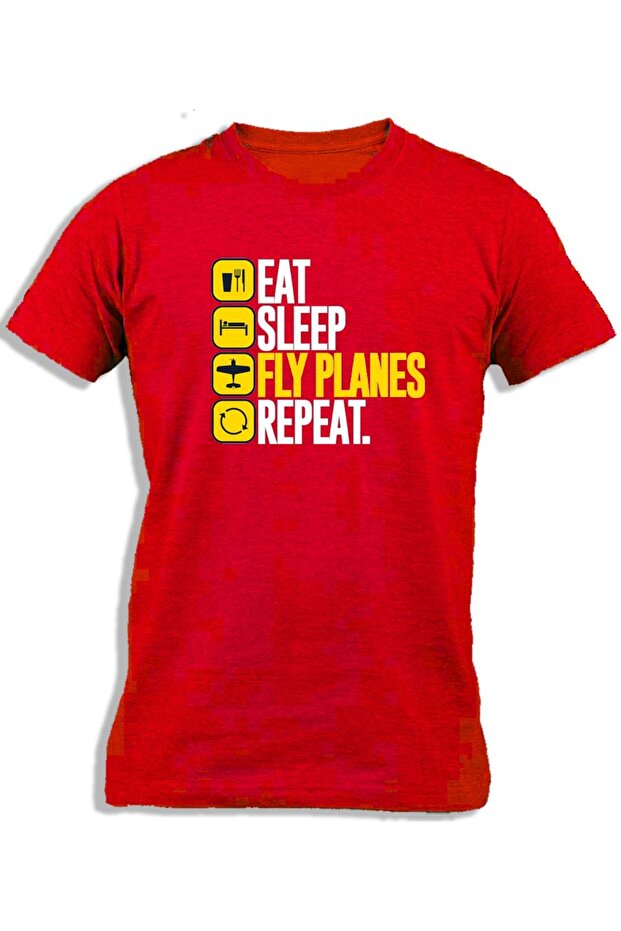 EAT SLEEP FLY AIRPLANES REPEAT
