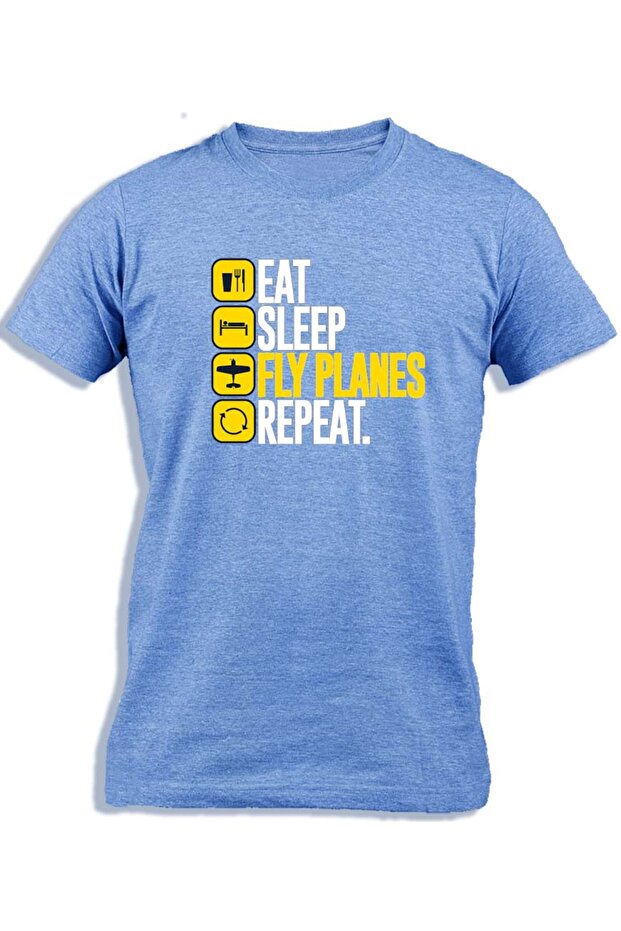 EAT SLEEP FLY AIRPLANES REPEAT