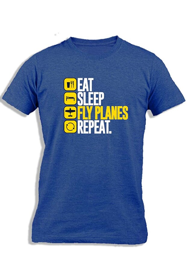 EAT SLEEP FLY AIRPLANES REPEAT
