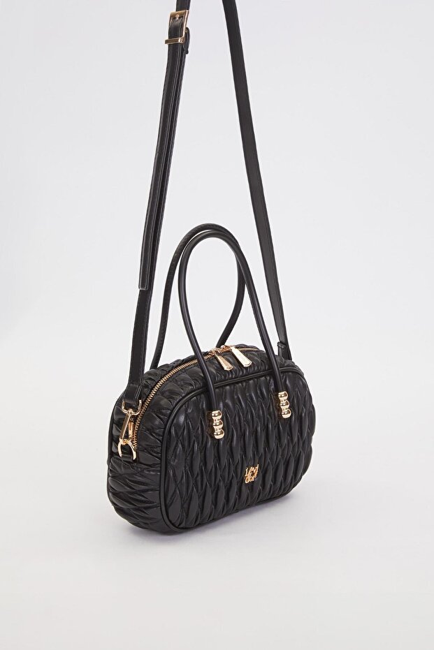 حقيبة كتف باجيت موديل باللون الأسود - 2