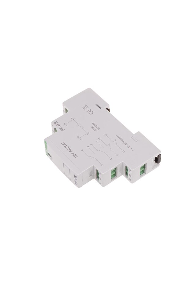 PK4PR 12V Relay, 2P I2x8A, Module, Rail-Mount - 4