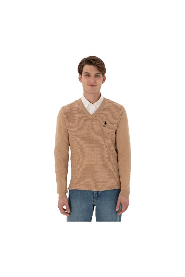 Erkek Camel Basic Kazak - 1