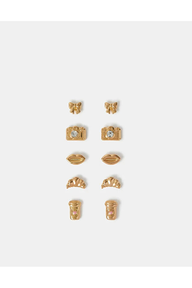 Kruvasan Küpe Seti X 10 - 2