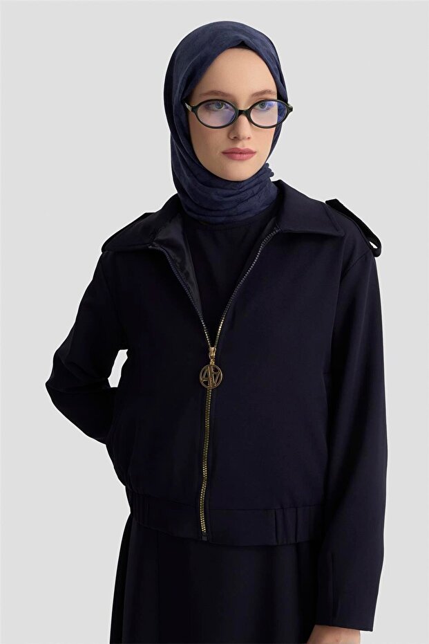 Elbise 25KT906 LACİVERT - 3