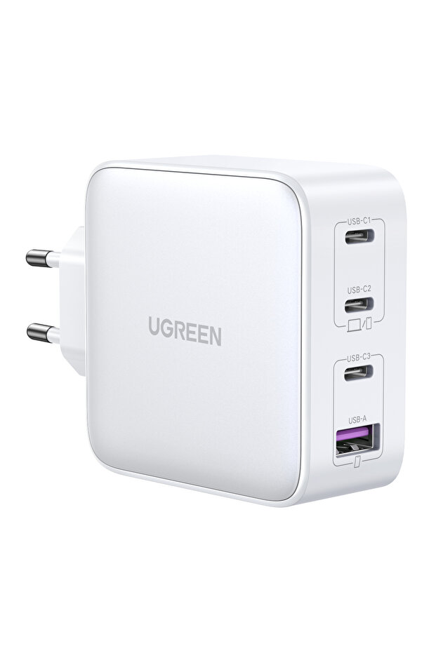Nexode GaN X 100W Hızlı Şarj Cihazı 4 Portlu PD QC 3xUSB-C, 1xUSB-A, Beyaz, 15337 - 4