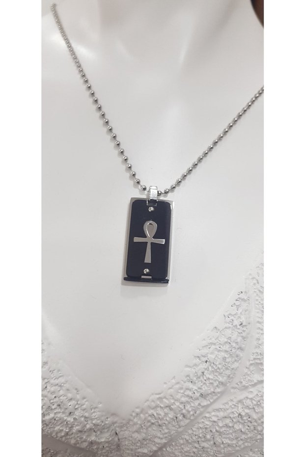 Ankh Lover Gift for Wife and Friend Steel Necklace