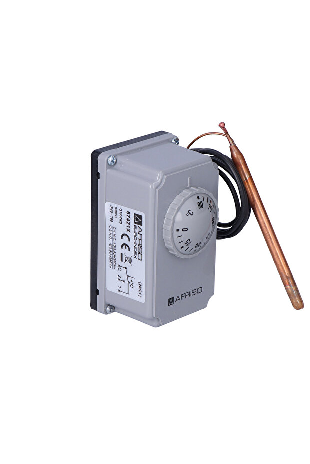 Adjustable thermostat with capillary TC2 090C - 2