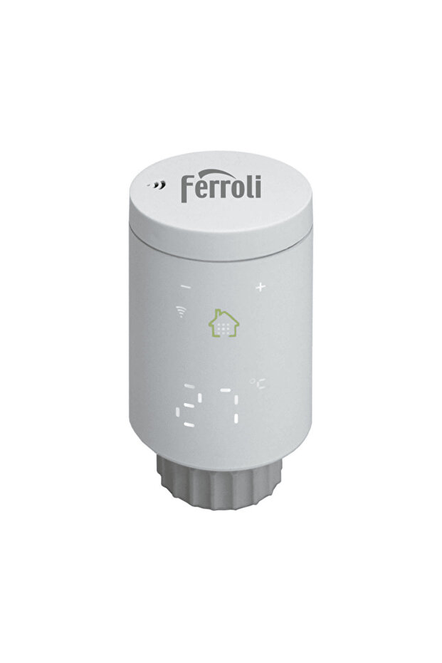 Gateway controller kit and 7 smart thermostat heads for Ferroli radiator, Wi-Fi, control from ... - 2